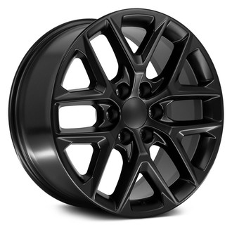OE Wheels® - 6 Y-Spoke Satin Black 20x9 Alloy Factory Wheel - Replica