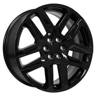 OE Wheels® 9513494 - Gloss Black 20x8 Alloy Factory Wheel - Replica