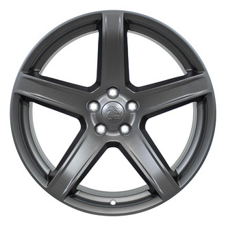 OE Wheels® - 5-Spoke Satin Gunmetal 20x10.5 Alloy Factory Wheel - Replica