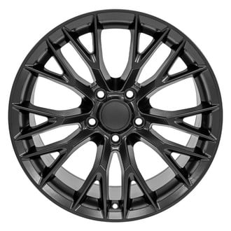 OE Wheels® 9513563 - 10 Y-Spoke Satin Black 18x10.5 Alloy Factory Wheel - Replica
