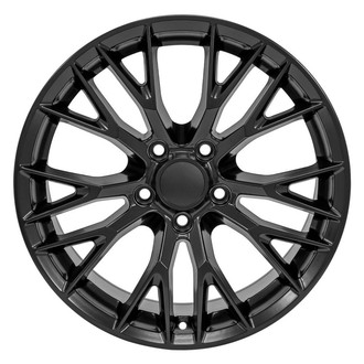 OE Wheels® 9513567 - 10 Y-Spoke Satin Black 18x8.5 Alloy Factory Wheel - Replica