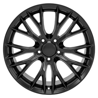 OE Wheels® 9513571 - 10 Y-Spoke Satin Black 19x10 Alloy Factory Wheel - Replica
