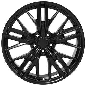 OE Wheels® - 5 W-Spoke Satin Black 20x9.5 Alloy Factory Wheel - Replica