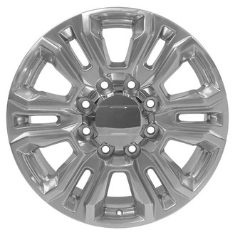 OE Wheels® - 6 Double-Spoke Polished 20x8.5 Alloy Factory Wheel - Replica