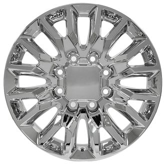OE Wheels® - 5-Spoke Chrome 20x8.5 Alloy Factory Wheel - Replica