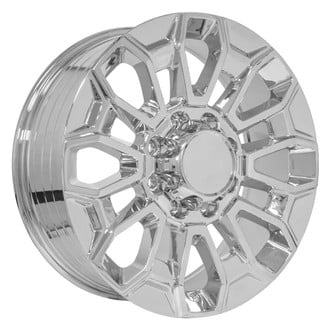 OE Wheels® - 8 V-Spoke Chrome 22x8.5 Alloy Factory Wheel - Replica