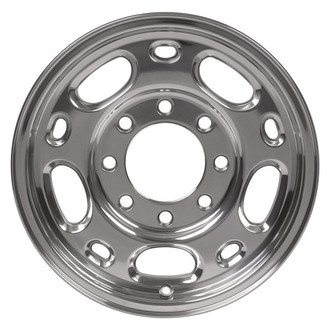 OE Wheels® 9515441 - 10-Slot Polished 16x6.5 Alloy Factory Wheel - Replica