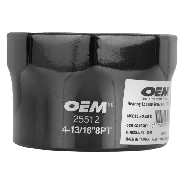 OEM Tools® - 8-Point 4-13/16" Bearing Locknut Socket