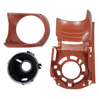 OER® - Passenger Side Replacement Headlight Bucket & Fender Extensions