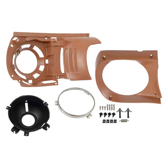OER® - Driver Side Replacement Headlight Bucket & Fender Extensions