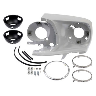 OER® - Driver Side Replacement Headlight Bucket & Fender Extensions