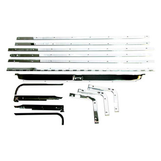 OER® - Rear Fold Down Seat Molding Set, 14 Psc