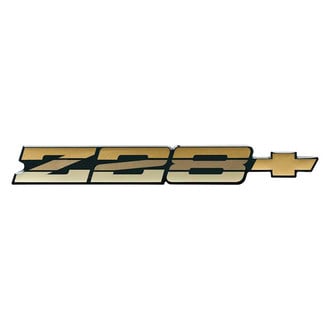 OER® - "Z28 with Bowtie" Dark Gold Rear Panel Emblem