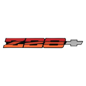 OER® - "Z28 with Bowtie" Red Rear Panel Emblem