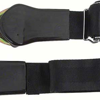 OER® - Front Seat Belt Assembly with Red Starburs Decal