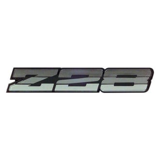 OER® - "Z28" Gray Rocker Panel Emblem