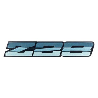 OER® - "Z28" Dark Blue Rocker Panel Emblem