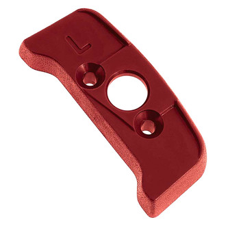 OER® - Driver Side Shoulder Belt Guide Escutcheon, Firethorn Red