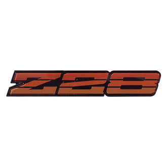 OER® - "Z28" Red Rocker Panel Emblem