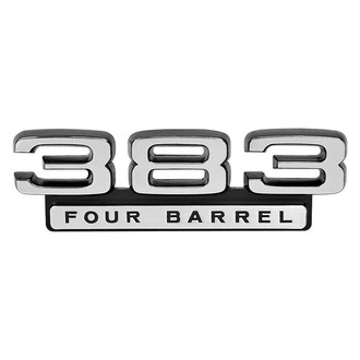 OER® - "383 Four Barrel" Front Fender Emblem