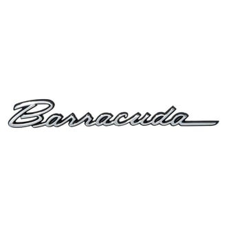 OER® - "Barracuda" Script Front Fender Emblem