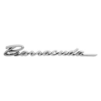 OER® - "Barracuda" Script Front Fender Emblem