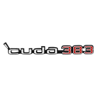 OER® - "Cuda 383" Hood Emblem