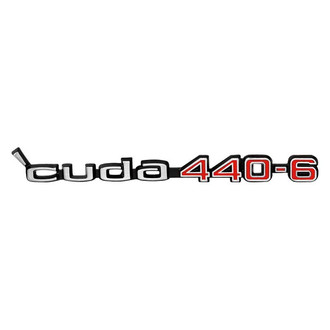 OER® - "Cuda 440-6" Hood Emblem