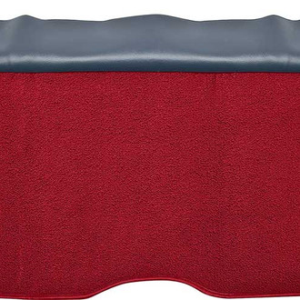 OER® - Red Molded Loop Replacement Fold Down Rear Seat Carpet