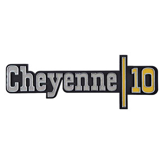 OER® 328854 - "Cheyenne 10" Front Fender Emblem