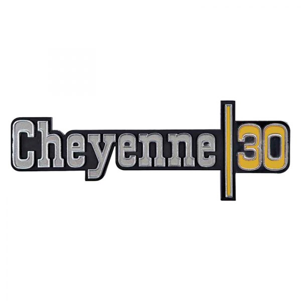 OER® - "Cheyenne 30" Front Fender Emblem