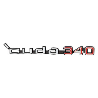 OER® - "Cuda 340" Hood Emblem