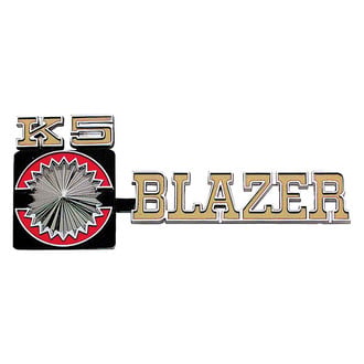 OER® 349697 - "K5 BLAZER" Front Fender Emblem
