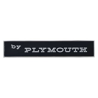 OER® - "By PLYMOUTH" Rear Tail Panel Emblem