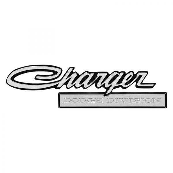OER® - "Charger Dodge Division" Trunk Lid Emblem