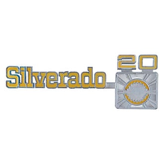 OER® - "Silverado 20" Front Fender Emblem