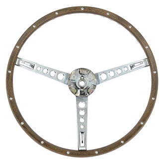 OER® - 3-Spoke Deluxe Woodgrain Steering Wheel Kit