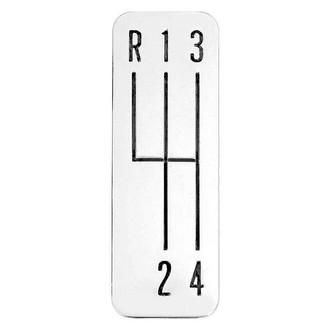 OER® - Interior Console Shift Plate Emblem