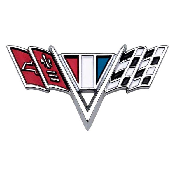 OER® - "V-Flag" Front Fender Emblem