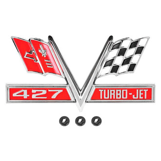 OER® - "427 Turbo Jet" Fender Emblem
