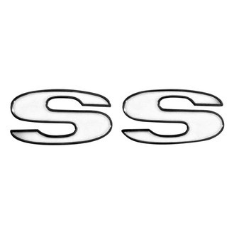 OER® - "SS" Letters Front Fender Emblem