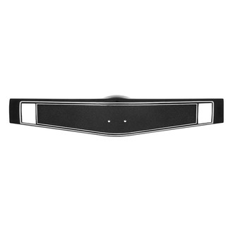 OER® - Black Steering Wheel Shroud with Chrome Hot Stamp Trim