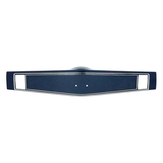 OER® - Dark Blue Steering Wheel Shroud with Chrome Hot Stamp Trim