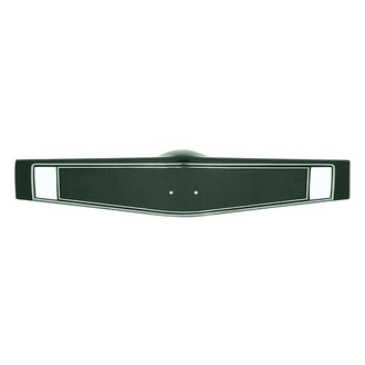 OER® - Dark Green Steering Wheel Shroud with Chrome Hot Stamp Trim