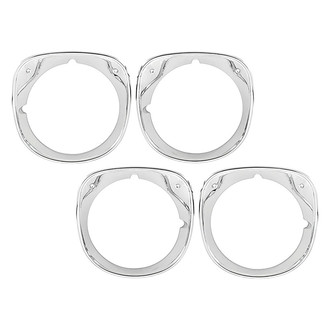 OER® - Inner and Outer Driver and Passenger Side Headlight Bezel Set