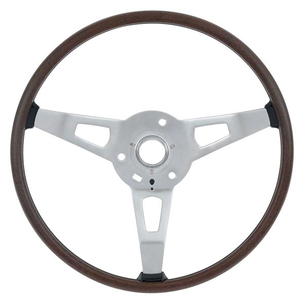 OER® - 3-Spoke Wood Grain Rim Blow Steering Wheel with S83 Option
