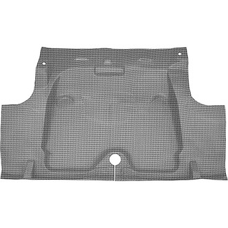OER® - Black/Gray Houndstooth Molded Vinyl Replacement Trunk Area Carpet