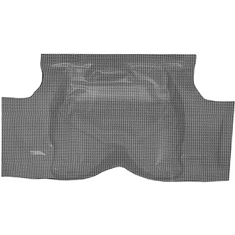 OER® - Black/Gray Houndstooth Molded Vinyl Replacement Trunk Area Carpet