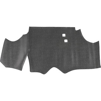 OER® - Black/Aqua Herringbone Molded Vinyl Replacement Trunk Area Carpet