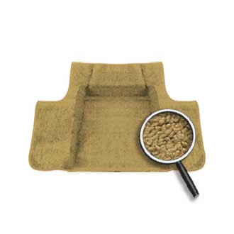 OER® - Gold Molded Loop Replacement Trunk Area Carpet